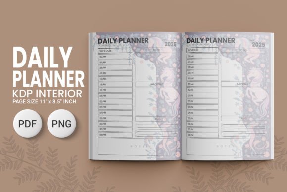 Daily Planner KDP V3 2025 08: Streamline Your Day with Precision and Style