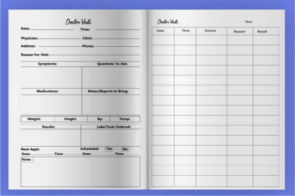 Doctor Visits Logbook KDP Books: A Practical Tool for Modern Healthcare Documentation