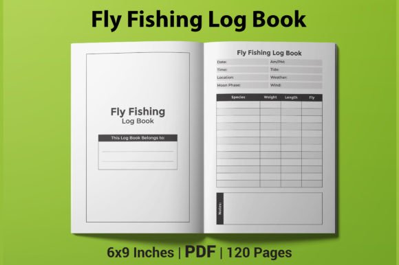 Fly Fishing Log Book, Free KDP Interior: A Strategic Tool for Organized Anglers and Content Creators