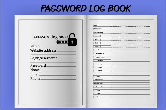 Password Kdp Log Book Interior: A Practical Tool for Organized Digital Life
