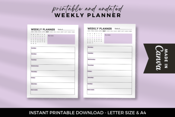 Simple Weekly Planner: A Practical Tool for Organization