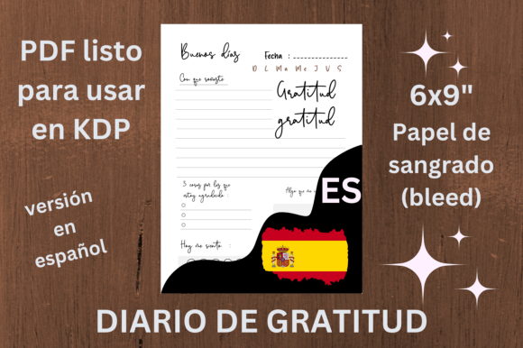 Spanish Gratitude Journal: Cultivate Mindfulness and Positivity in Your Daily Routine